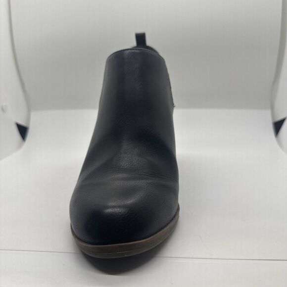 Dr Scholls Be Energized Wedge Bootie Women's Sz 9 M Black Slip-On Closed-Toe - Picture 3 of 13